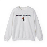 Meow Or Never Sweatshirt - PetXcite