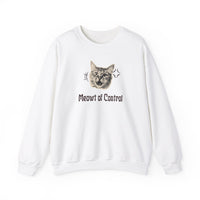 Meowt Of Control Sweatshirt - PetXcite