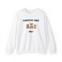 Pawsitive Vibes Only Sweatshirt - PetXcite