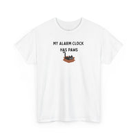 My Alarm Clock  Has Paws T-Shirt