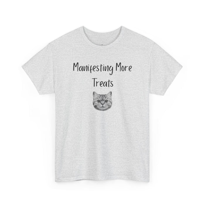 Manifesting More Treats T-Shirt in Ash