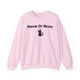 Meow Or Never Sweatshirt - PetXcite