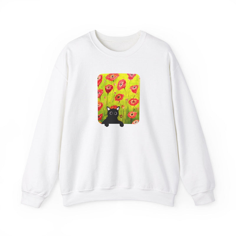 Flower Cat Sweatshirt - PetXcite