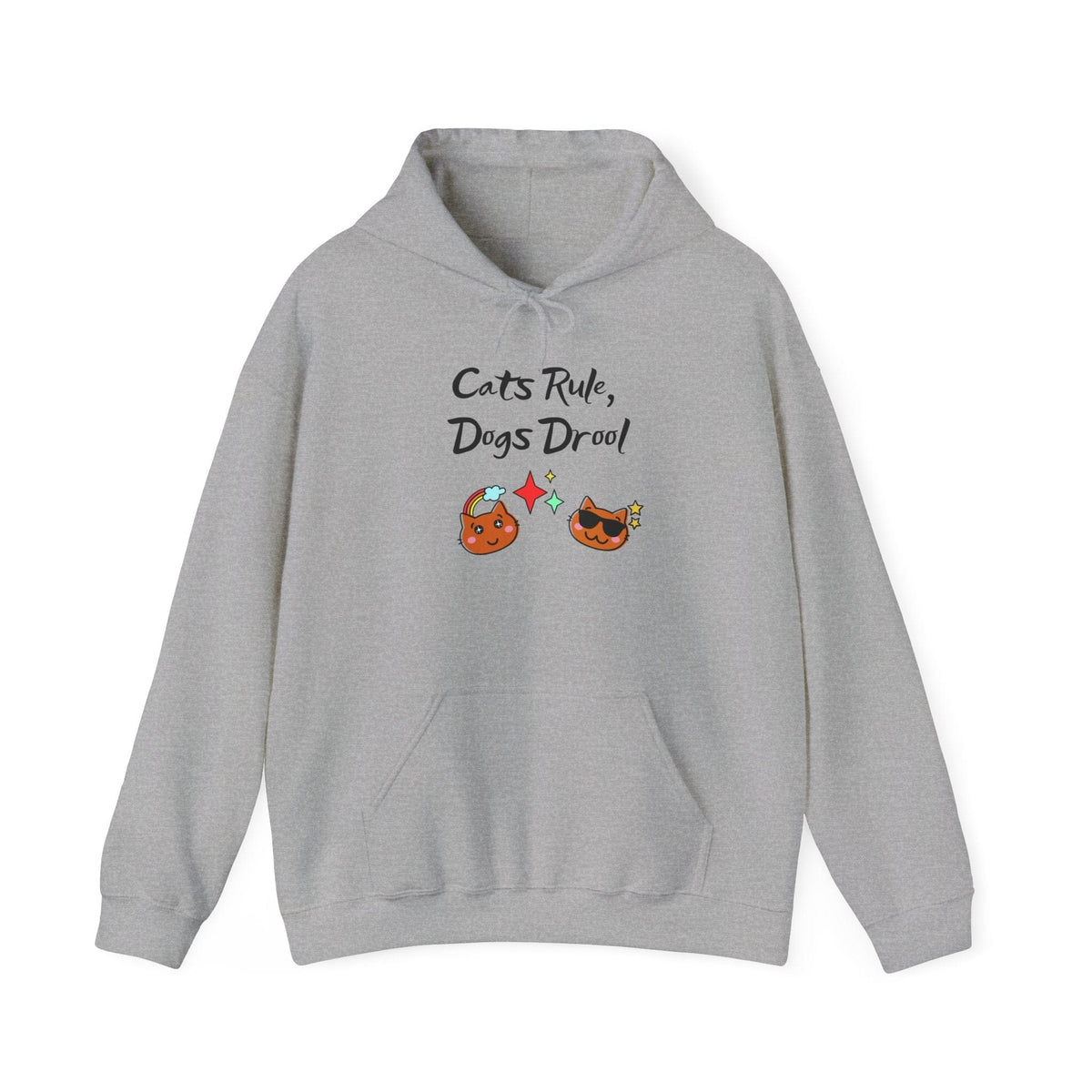 Cats Rule, Dogs Drool Hoodie - PetXcite