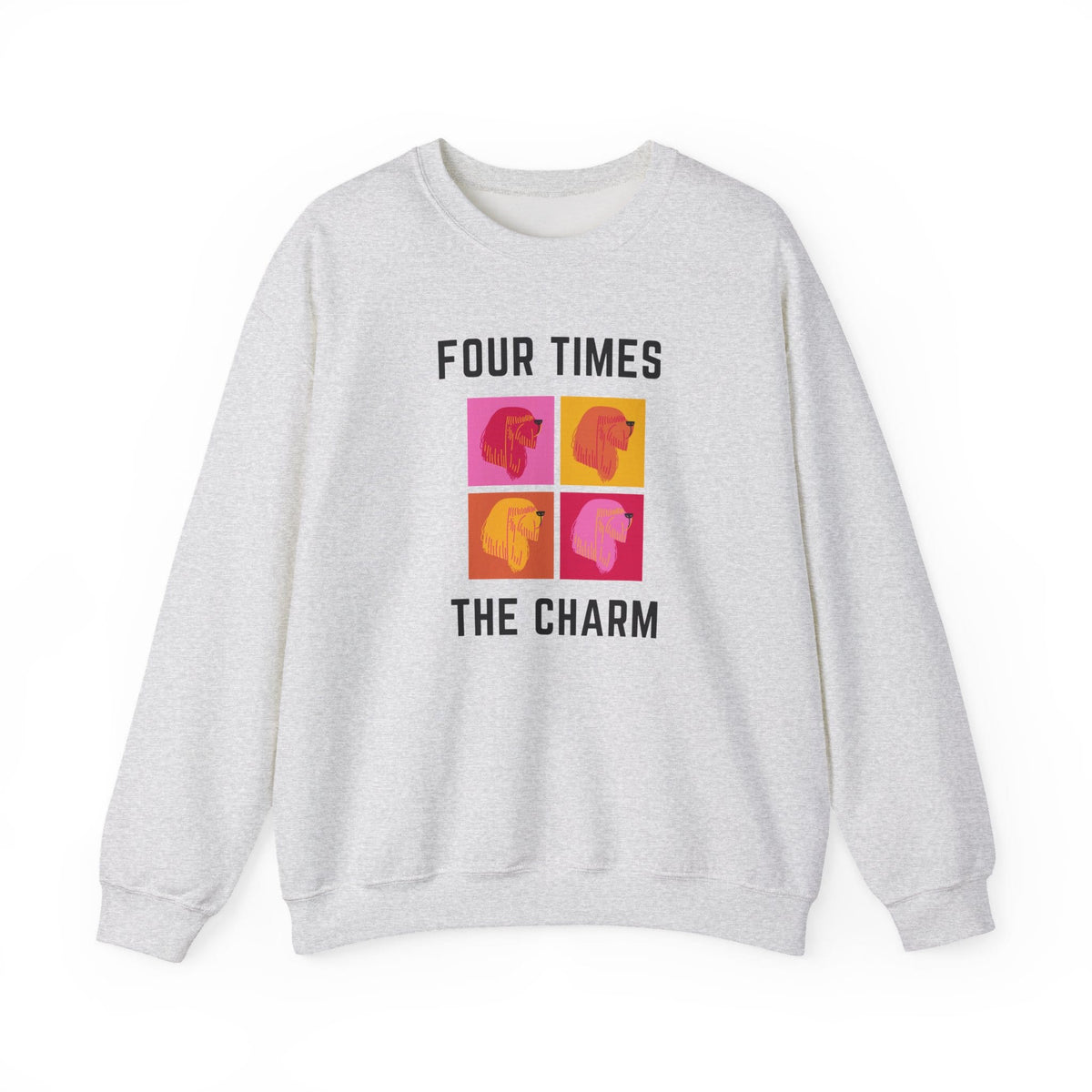 Four Times The Charm Sweatshirt in Ash