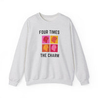 Four Times The Charm Sweatshirt in Ash