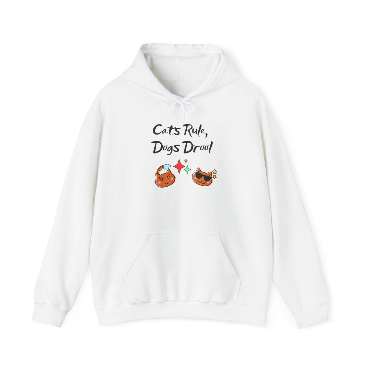 Cats Rule, Dogs Drool Hoodie - PetXcite