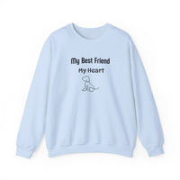 My Best Friend My Heart Sweatshirt - PetXcite