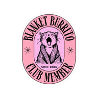 Blanket Burrito Club Sticker