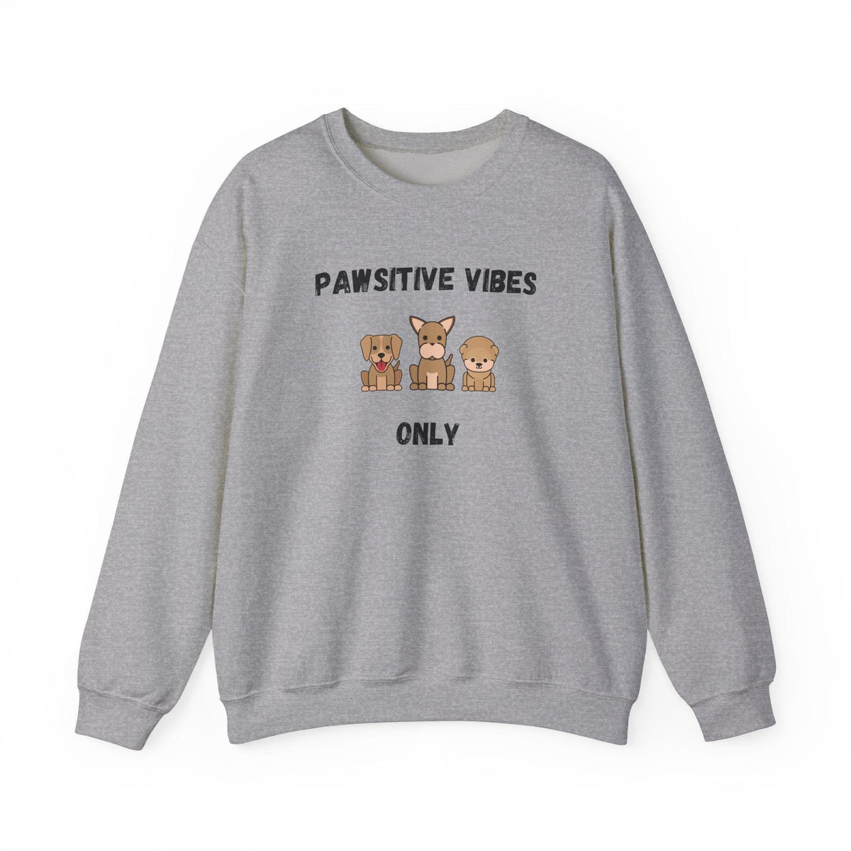 Pawsitive Vibes Only Sweatshirt - PetXcite