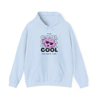Too Cool For Bath Time Hoodie in Light Blue