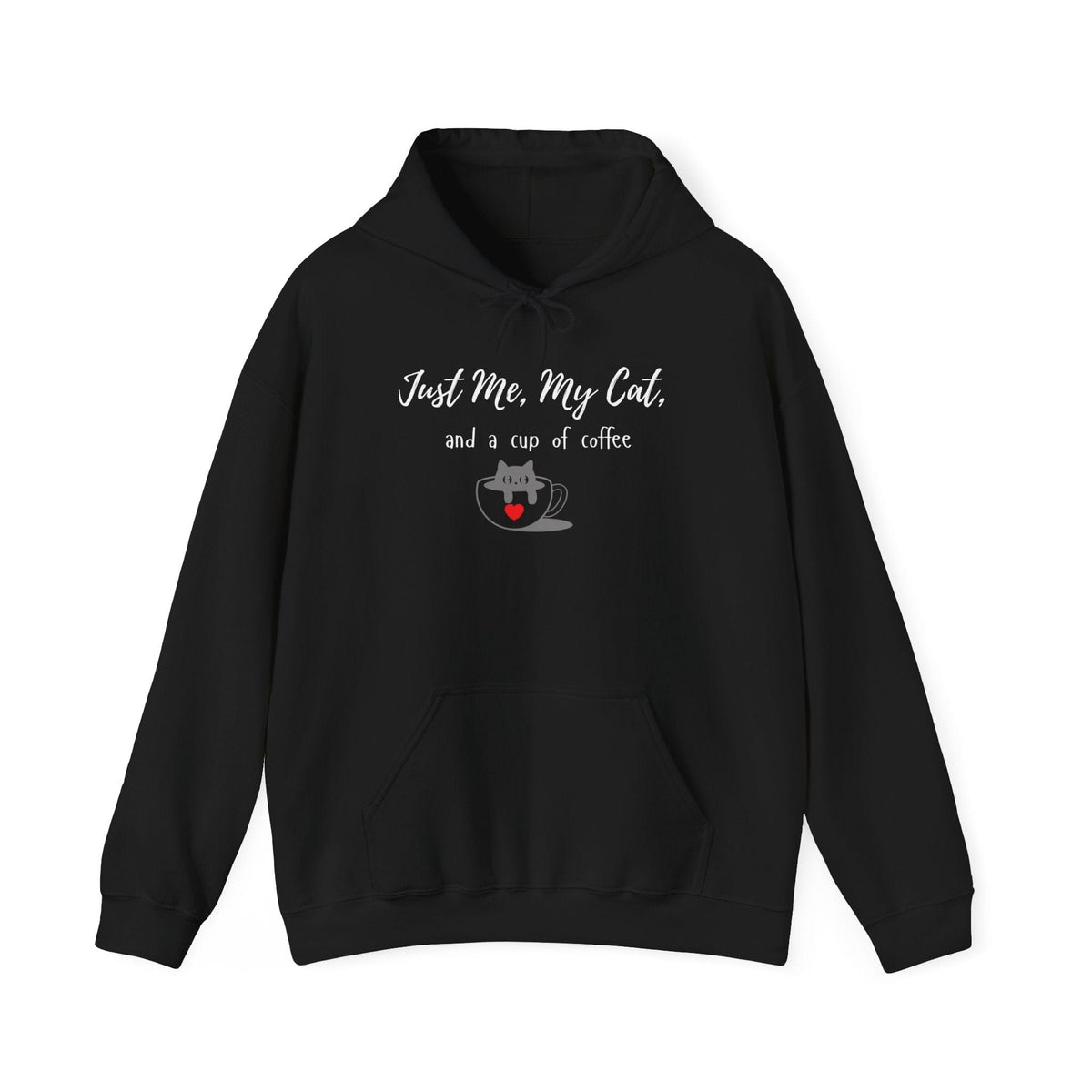 Just Me, My Cat, and a cup of coffee Hoodie - PetXcite