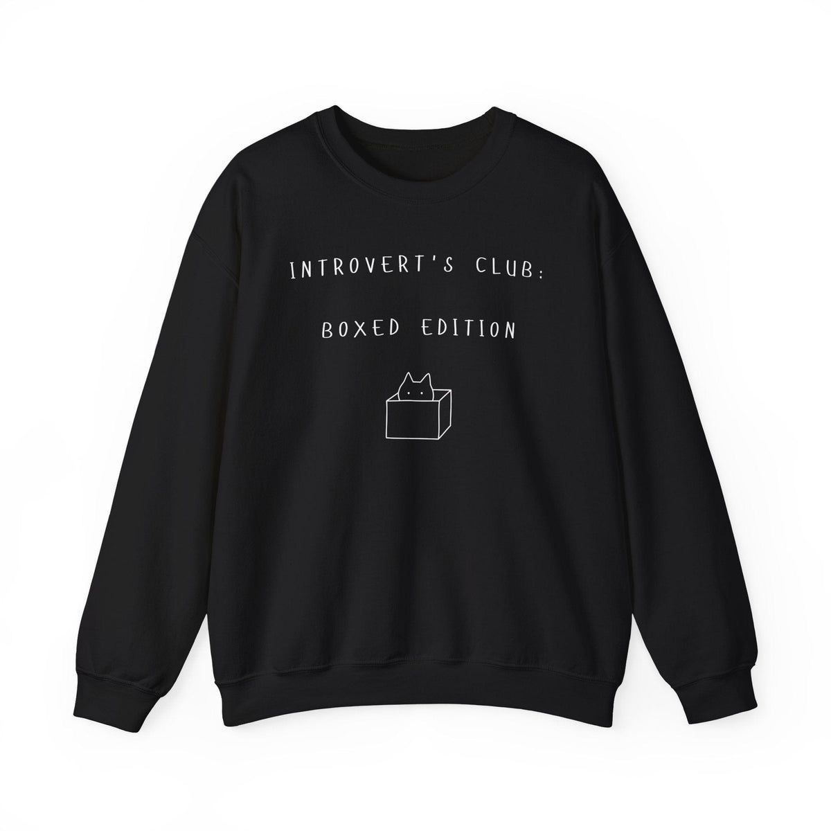 Introvert's Club: Boxed Edition Sweatshirt - PetXcite