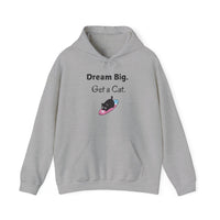 Dream Big. Get a Cat. Hoodie - PetXcite