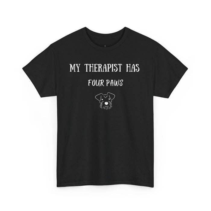 My Therapist Has Four Paws T-Shirt - PetXcite