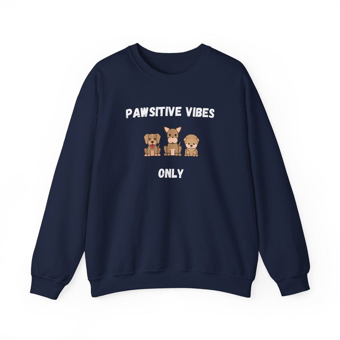 Pawsitive Vibes Only Sweatshirt - PetXcite