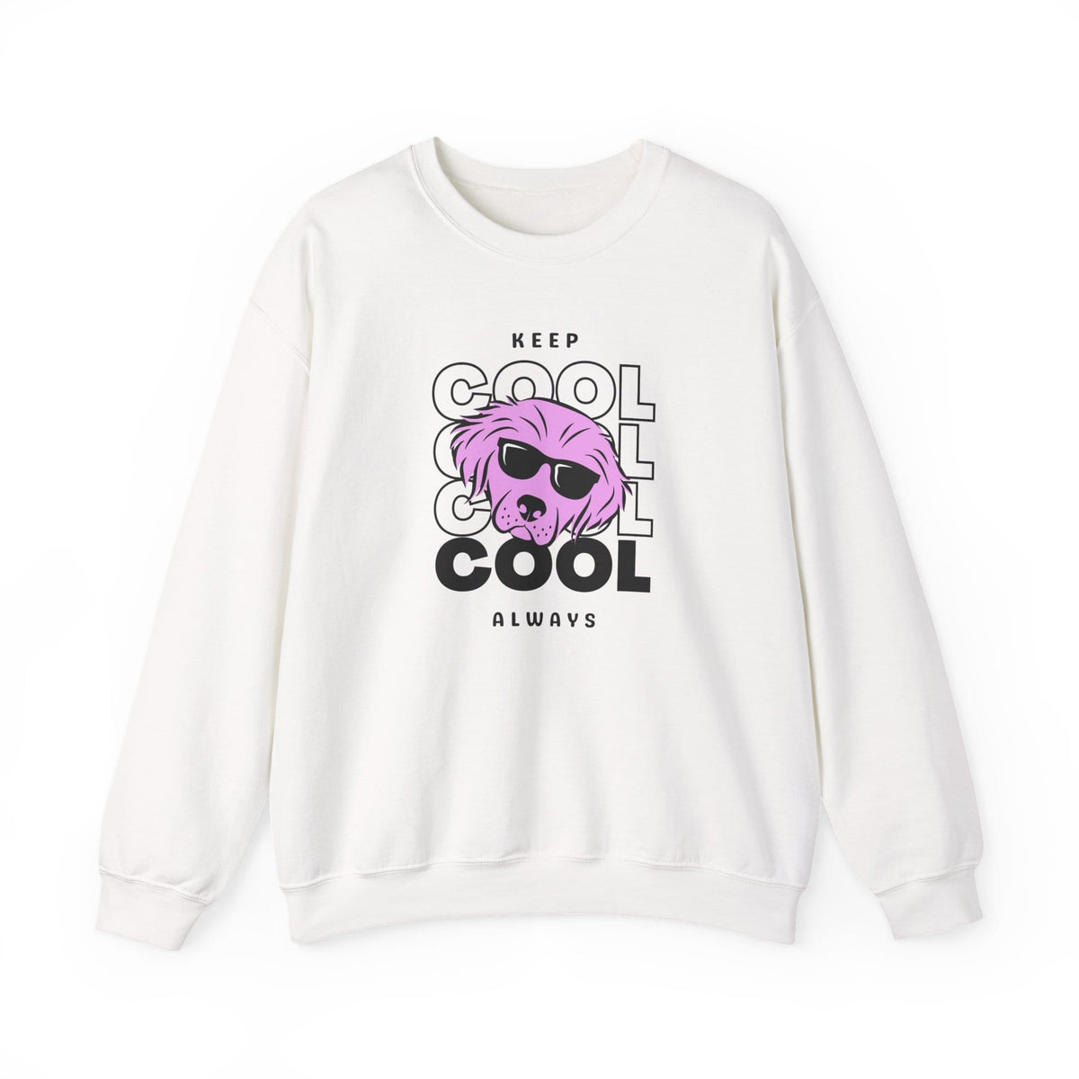 Keep Cool Always Sweatshirt in White