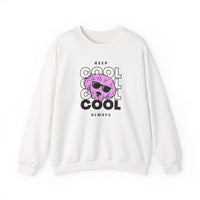 Keep Cool Always Sweatshirt in White