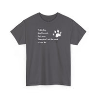 To My Dog T-Shirt - PetXcite