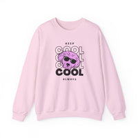 Keep Cool Always Sweatshirt in Light Pink