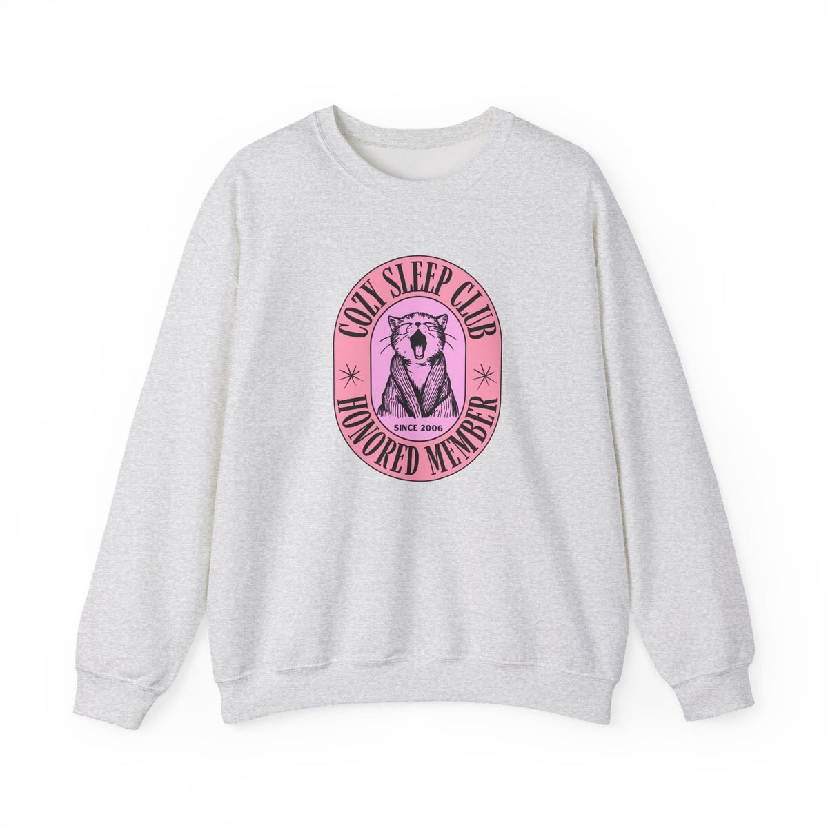 Cozy Sleep Club Sweatshirt in Ash