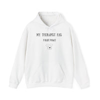 My Therapist Has Four Paws Hoodie - PetXcite