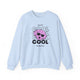 Keep Cool Always Sweatshirt in Light Blue