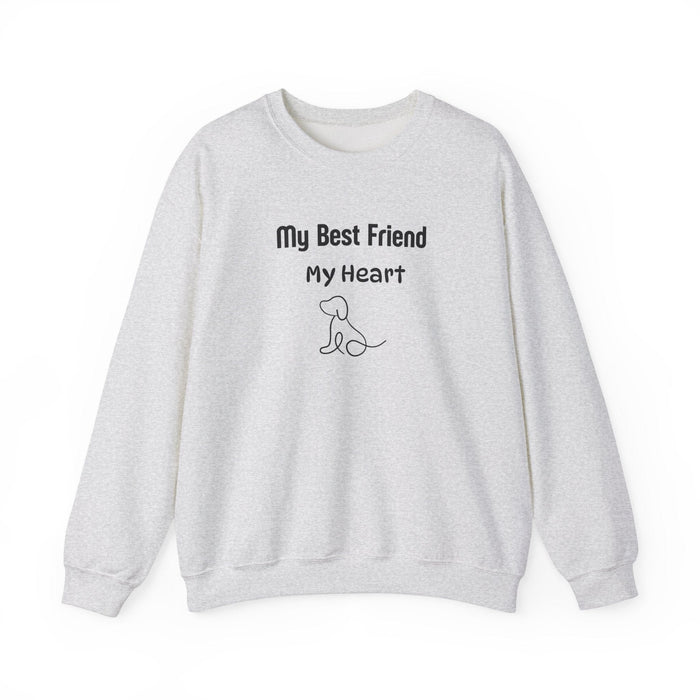 My Best Friend My Heart Sweatshirt - PetXcite