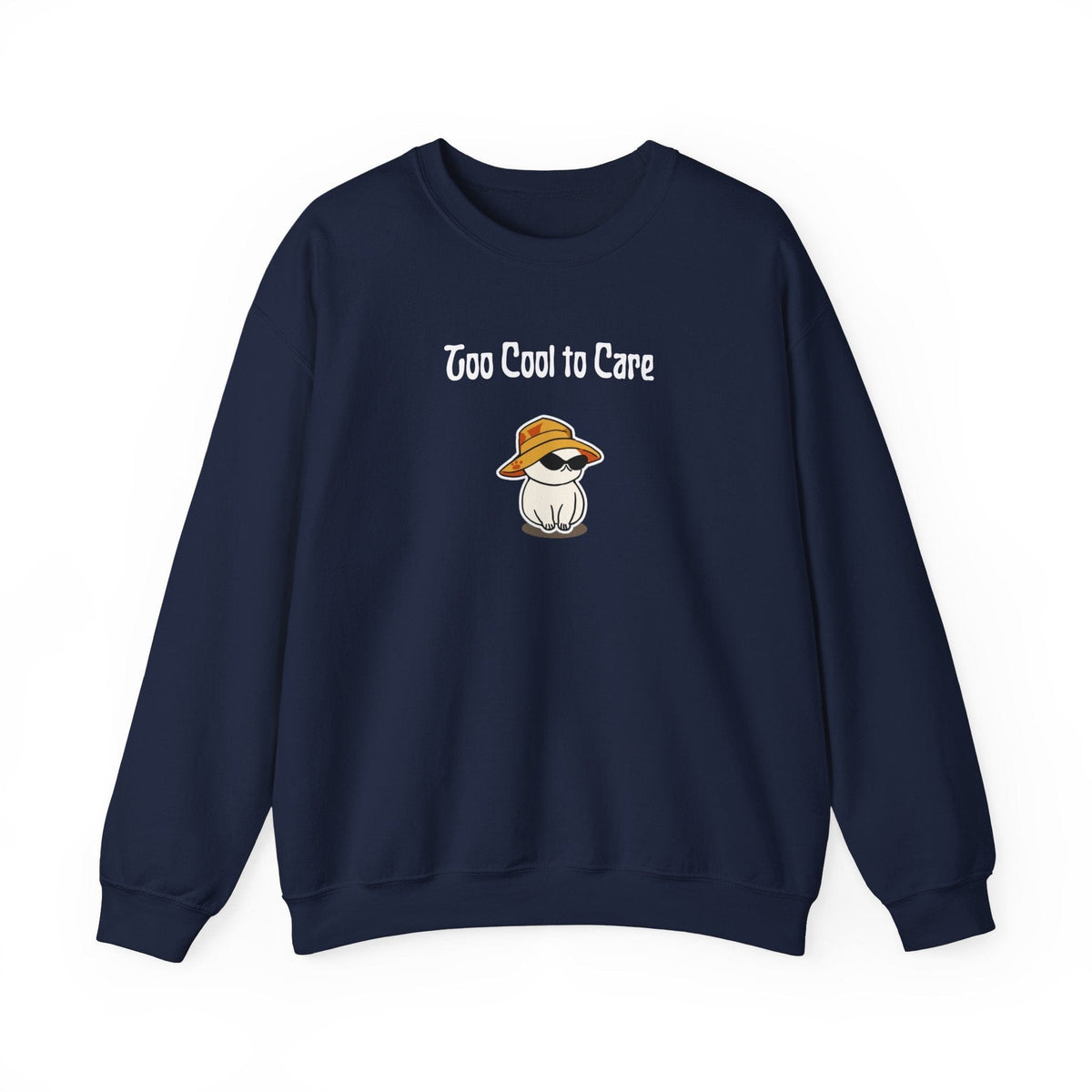 Too Cool To Care Sweatshirt - PetXcite