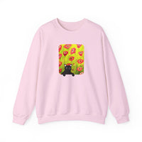 Flower Cat Sweatshirt - PetXcite