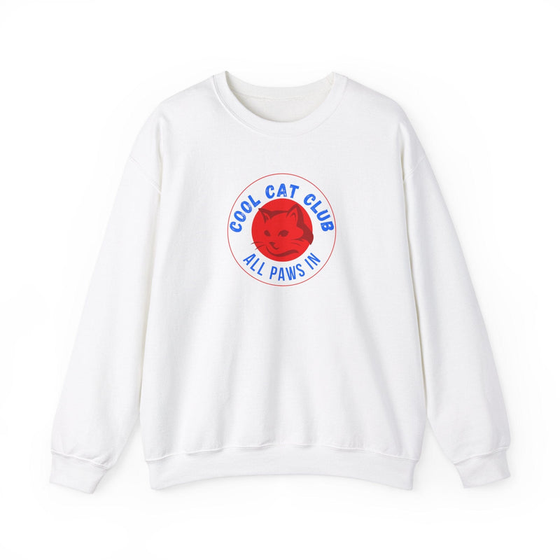 Cool Cat Club: All Paws In Sweatshirt - PetXcite