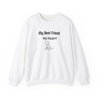 My Best Friend My Heart Sweatshirt - PetXcite