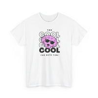 Too Cool For Bath Time T-Shirt in White