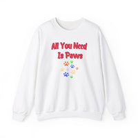 All You Need Is Paws Sweatshirt - PetXcite