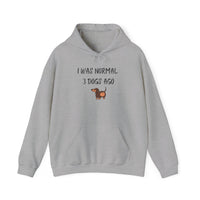 I Was Normal 3 Dogs Ago Hoodie - PetXcite