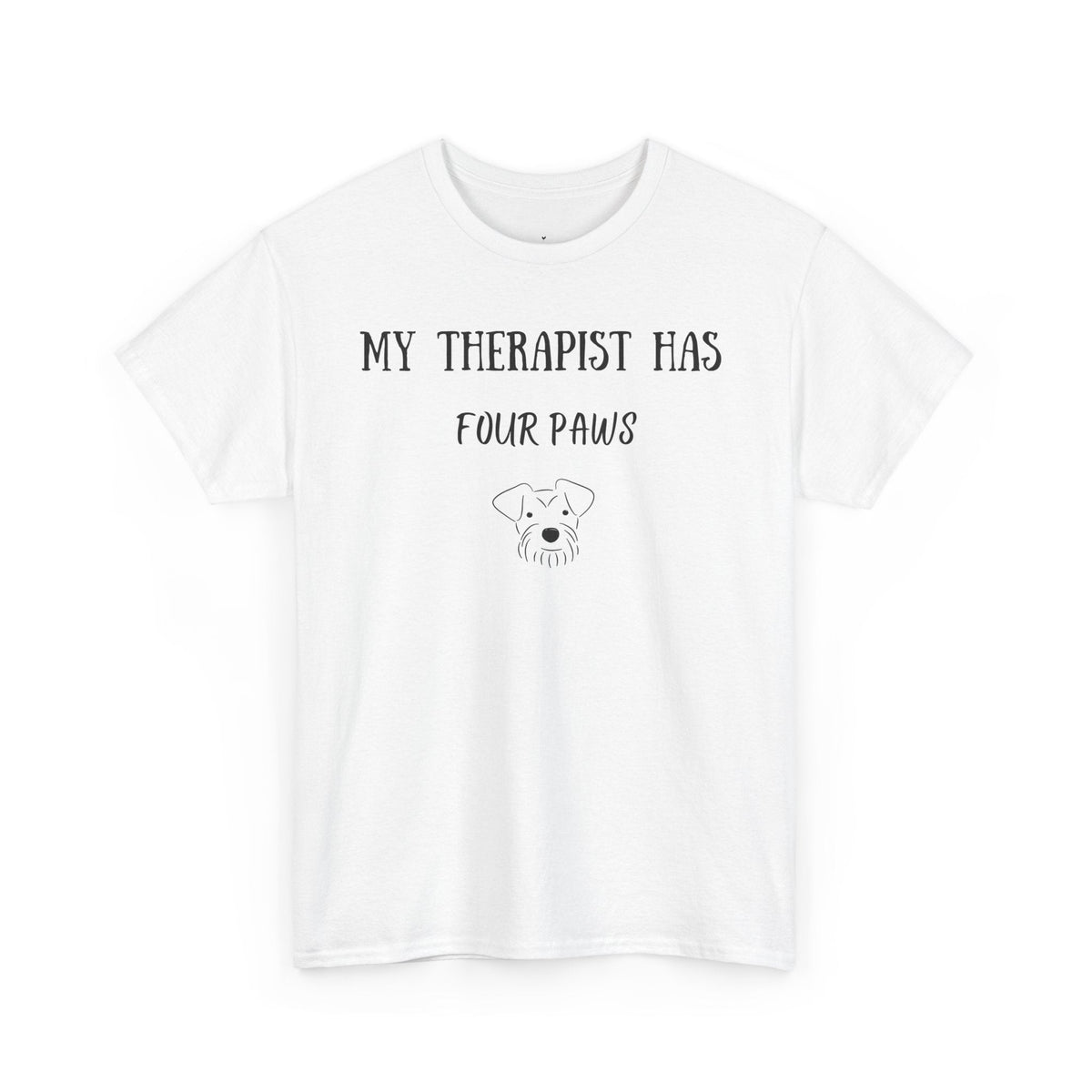 My Therapist Has Four Paws T-Shirt - PetXcite