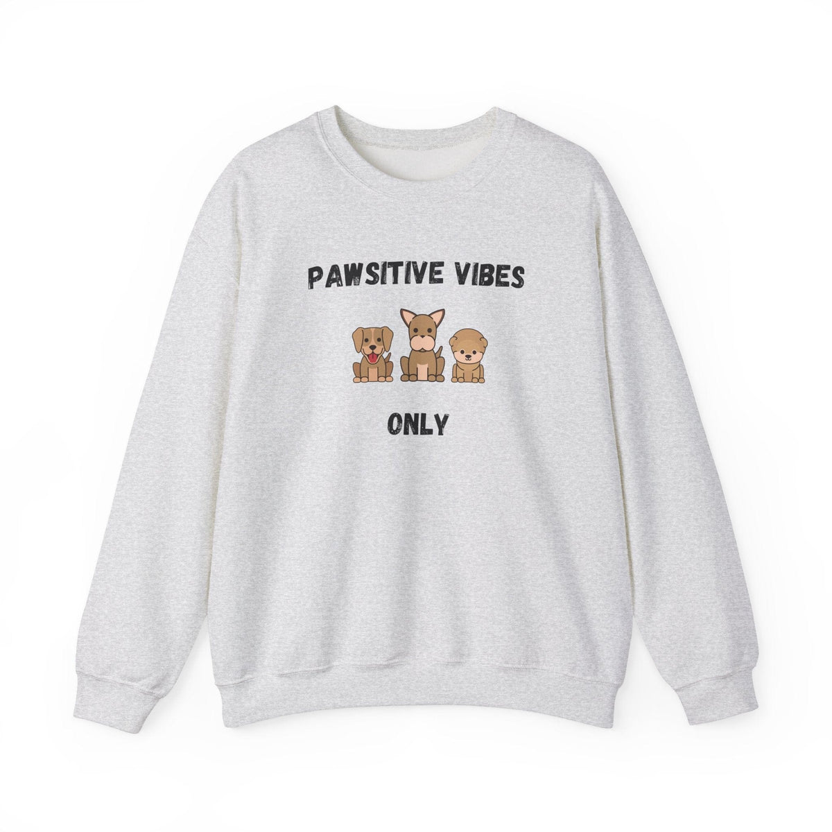 Pawsitive Vibes Only Sweatshirt - PetXcite