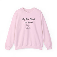 My Best Friend My Heart Sweatshirt - PetXcite