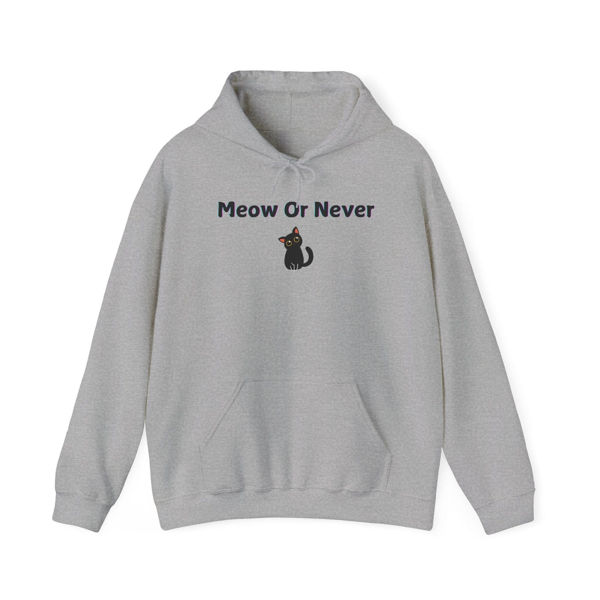 Meow Or Never Hoodie - PetXcite