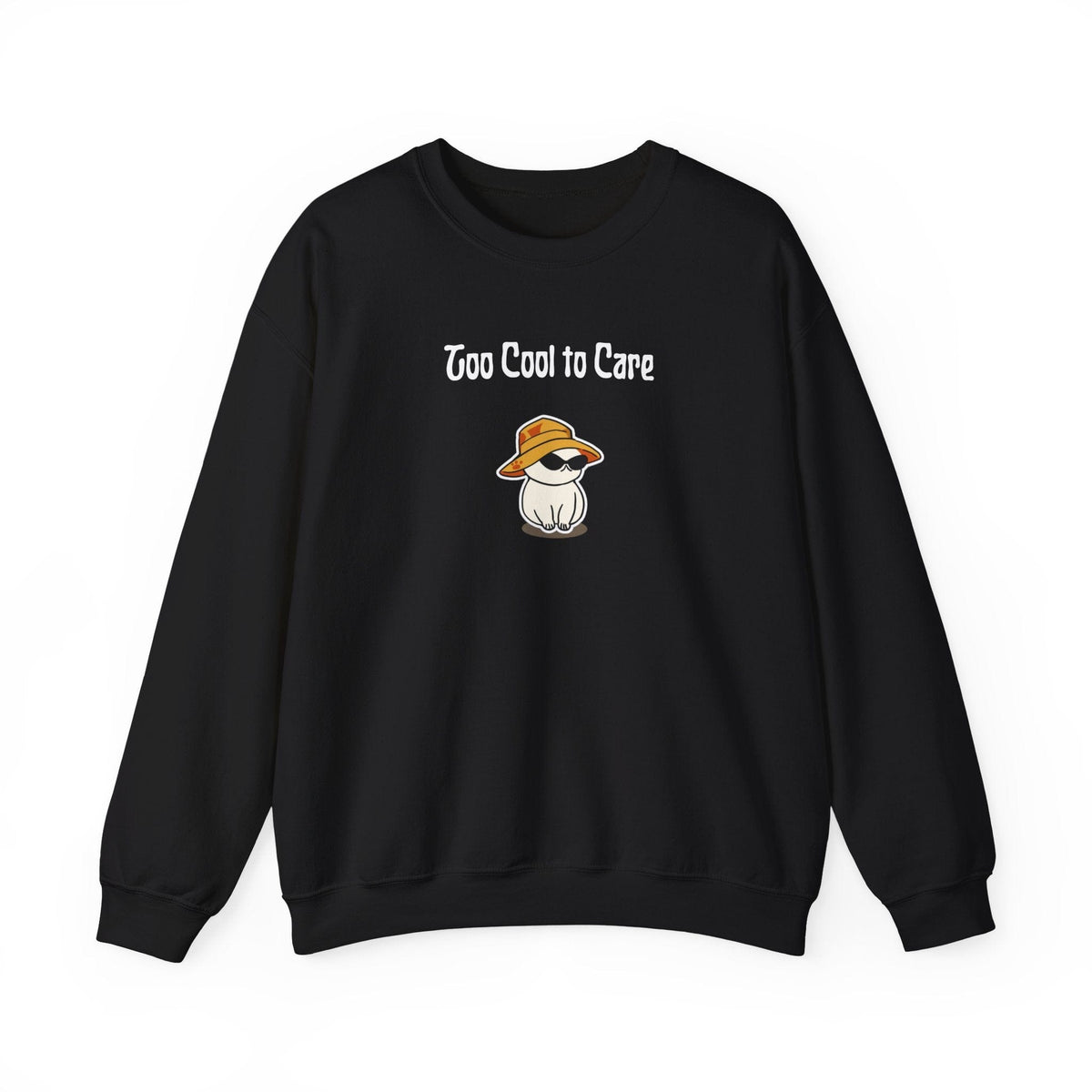 Too Cool To Care Sweatshirt - PetXcite