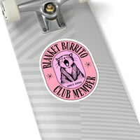 Blanket Burrito Club Sticker, additional view
