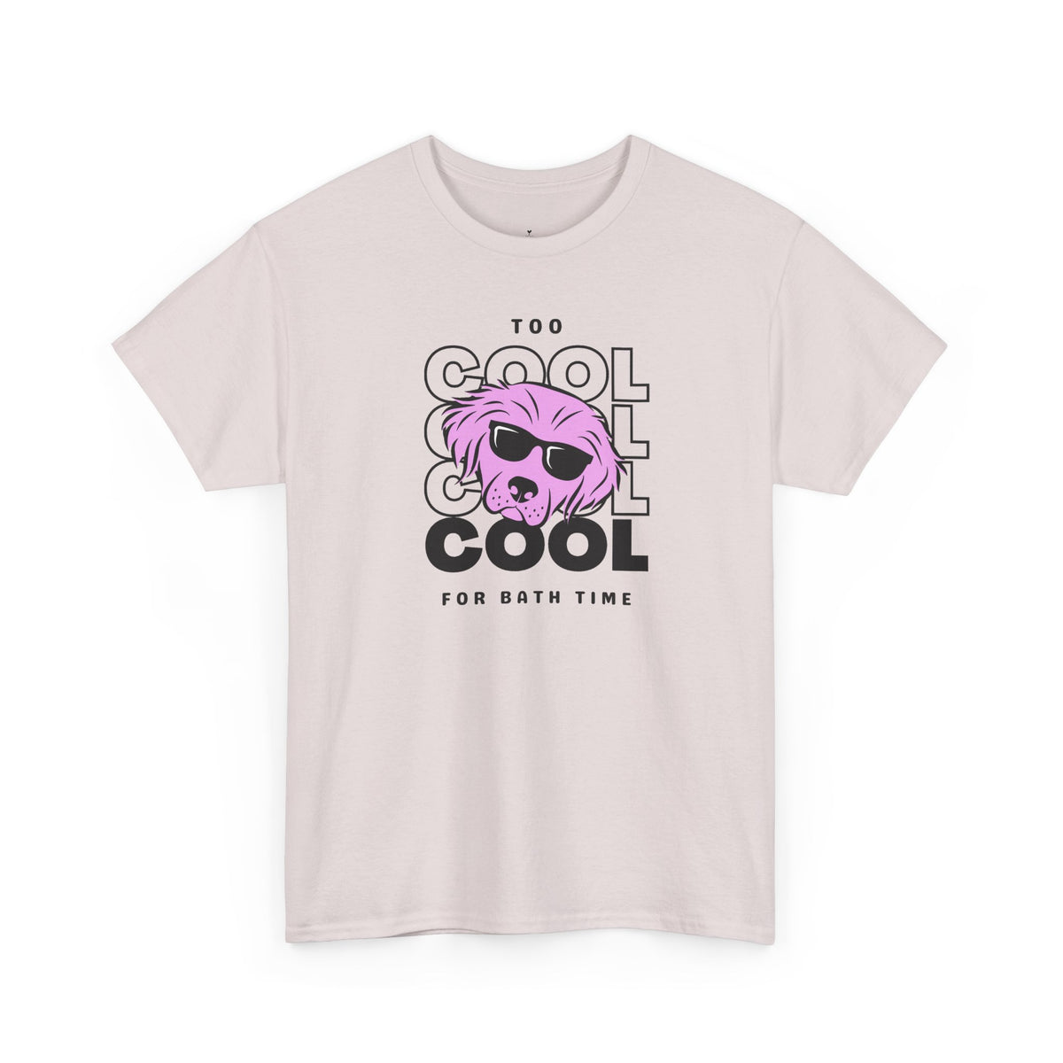 Too Cool For Bath Time T-Shirt in Ice Grey