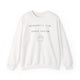 Introvert's Club: Boxed Edition Sweatshirt in White