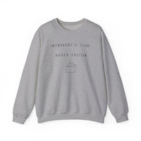 Introvert's Club: Boxed Edition Sweatshirt in Sport Grey