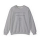 Introvert's Club: Boxed Edition Sweatshirt in Sport Grey