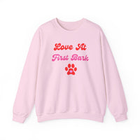 Love At First Bark Sweatshirt - PetXcite