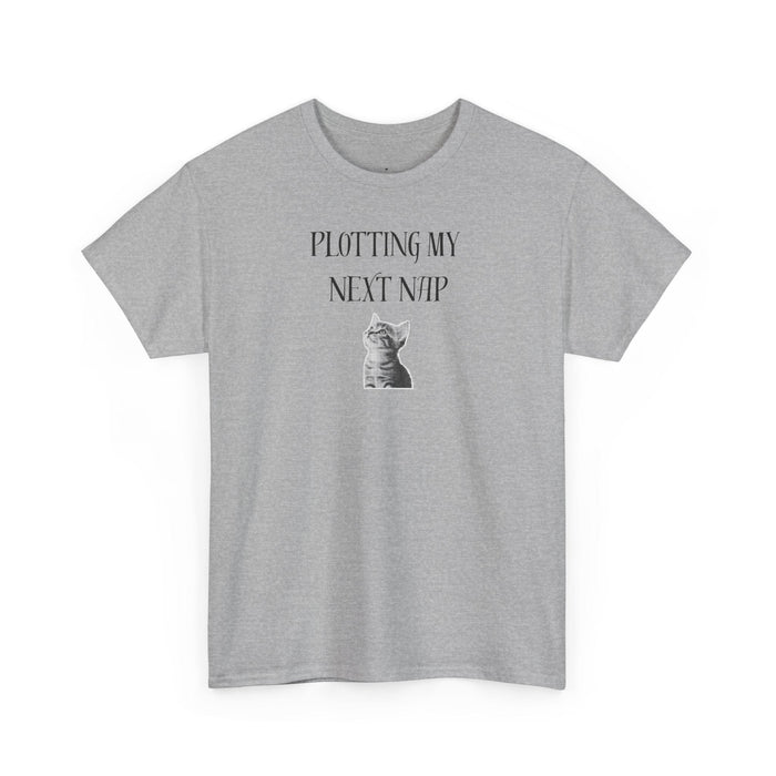 Plotting My Next Nap T-Shirt in Sport Grey