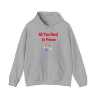 All You Need Is Paws Hoodie - PetXcite