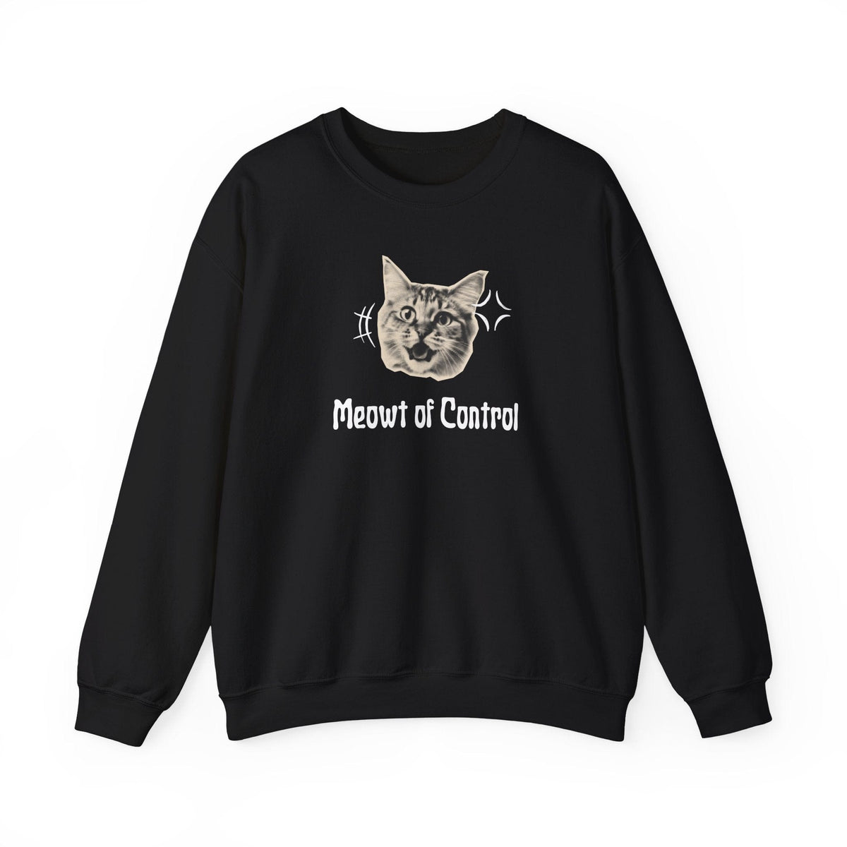 Meowt Of Control Sweatshirt - PetXcite