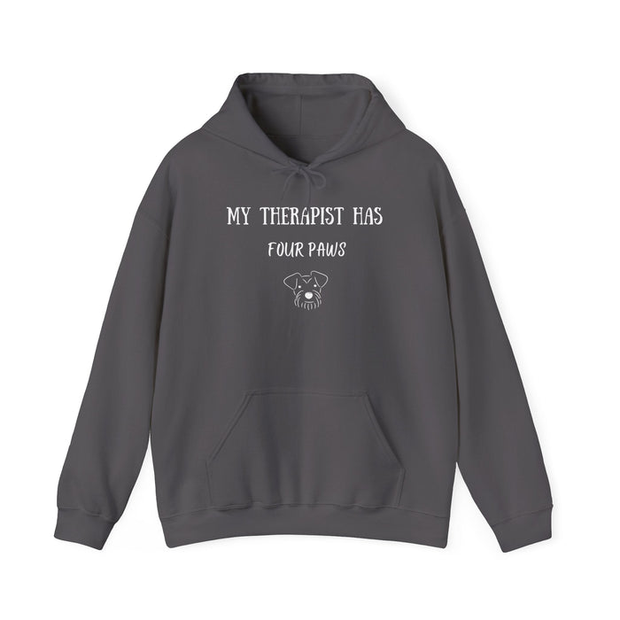 My Therapist Has Four Paws Hoodie - PetXcite